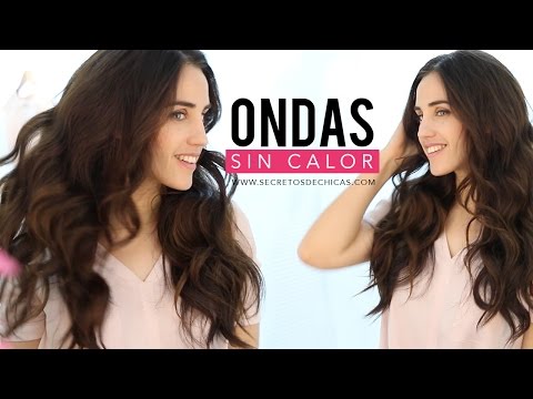 Como hacer ondas sin calor | 4 Opciones Heatless curls