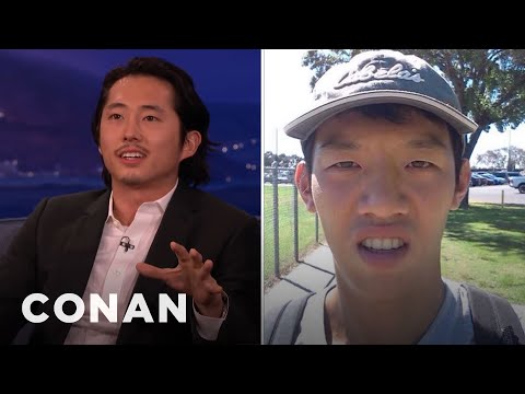 Steven Yeun: Not All Asians Look Alike!  - CONAN on TBS