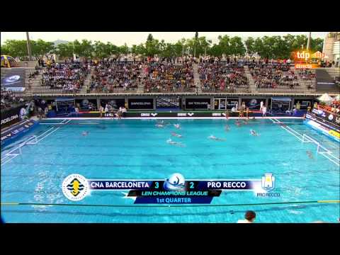 Semifinal Final Six 2015 Barceloneta Pro Recco part 1 water polo