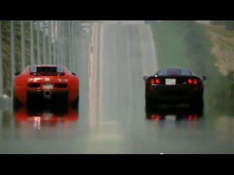 Bugatti Veyron vs McLaren F1 - Top Gear - BBC