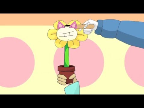 Flowey does the Baku Baku Nya Nya -- Undertale