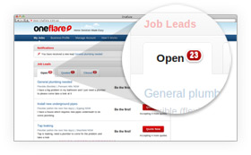 Get sent free relevant leads