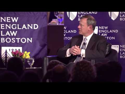 Dean O’Brien’s conversation with Chief Justice Roberts