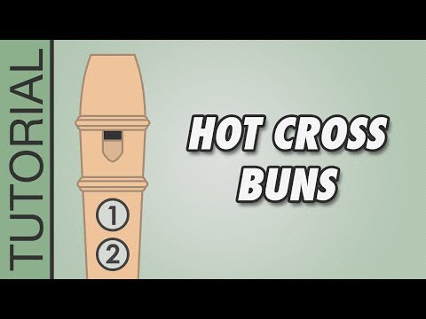 Hot Cross Buns - Recorder Karate White Belt