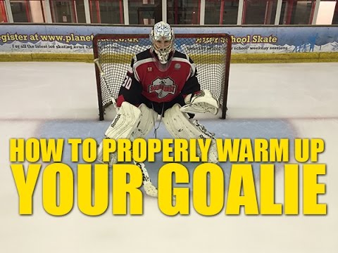 How To Properly Warm Up Your Hockey Goalie - Do's and Don't