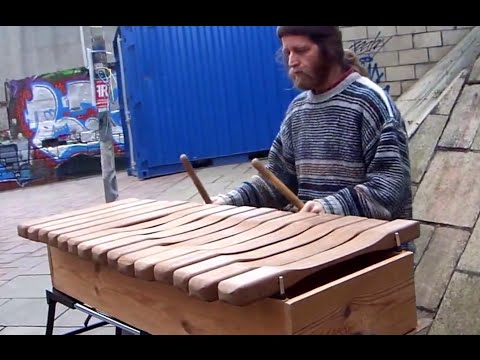 Beautiful Street Xylophone Playing