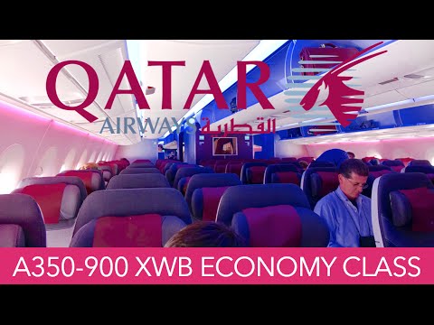 YouTube Premiere! Qatar Airways A350 XWB Philadelphia ✈ Doha ✈ Hong Kong Economy Class Trip Report