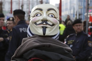 Wearing An Anonymous Mask Will Get You Arrested