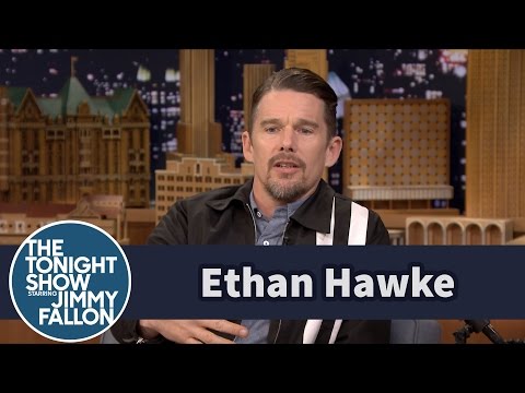 Ethan Hawke Uses Knights to Explain Life Rules to Kids