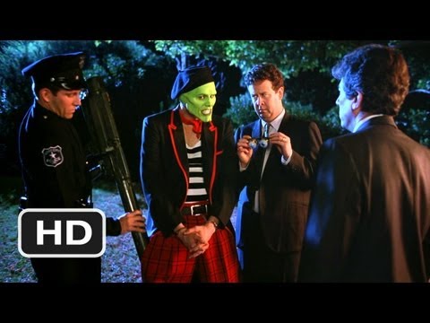 The Mask (4/5) Movie CLIP - Frisking The Mask (1994) HD