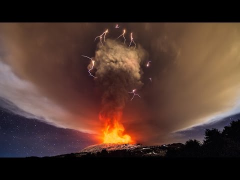 Heaven and Hell: Mount Etna Erupts