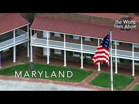 Maryland, USA From Above in High Definition (HD)