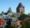 The castle-like Chateau Frontenac.