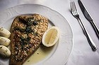 Sole meuniere pommes vapeur with potatoes at Bistrot Gavroche in Sydney.