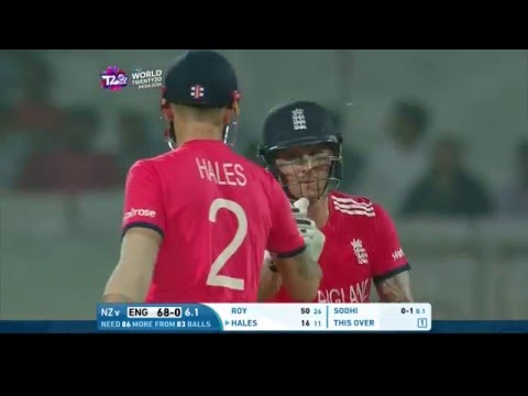 ICC #WT20 England v New Zealand - Semi-Final Highlights