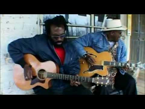 Taj Mahal & Corey Harris 'Sittin' On Top Of The World.avi