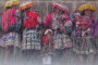 A sudden rain storm in Cusco Peru meant that everyone had to run for cover. I spotted these gorgeous women sheltering at ...