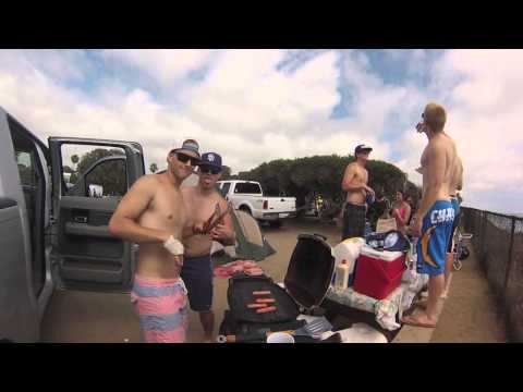 GoPro Hero 3: Beach Camping (Carlsbad, Ca)