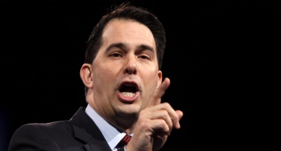 Governor Scott Walker of Wisconsin speaking at the 2013 Conservative Political Action Conference (CPAC) in National Harbor, Maryland (Gage Skidmore/Flickr)