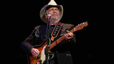 Merle Haggard, performing at the Ryman Auditorium in 2004 in Nashville, Tenn.