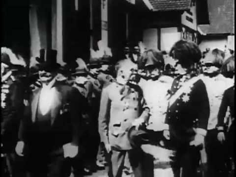 Emperor Francis Joseph of Austria Greeted by His People