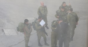 Israeli forces preparing the paper to kick out internationals from their home