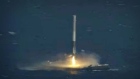 NASA SpaceX rocket lands on ocean platform