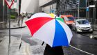 Met Éireann is predicting 40-70mm of rain for Cork between Sunday morning and Monday morning. File photograph: Aidan Crawley/Bloomberg