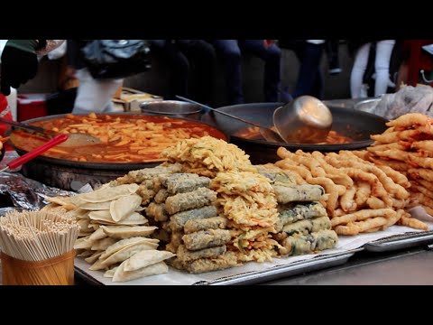 Life in Korea Ep.8 Korean Street Food!!!