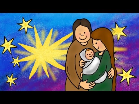 Weihnachtslieder deutsch - Zu Bethlehem geboren - Kinderlieder zum Mitsingen