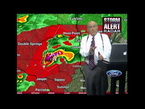 April 27, 2011 Historic Tornado Outbreak - ABC 33/40 Live Coverage 2:00pm-11:00pm