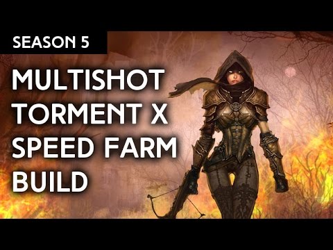 2.4 Demon Hunter - Unhallowed Essence Multishot Torment X Speed Farm Build