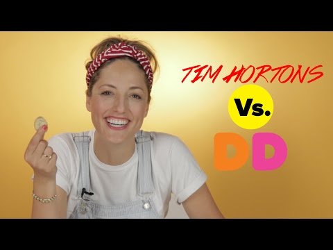 Dunkin' Donuts Vs. Tim Hortons Taste Test: The Doughnut Showdown