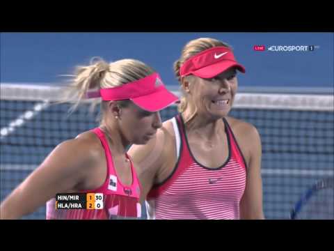 Martina Hingis/Mirza vs Hlavackova/Lucie Hradecka FINAL FULL MATCH HD Australian Open 2016