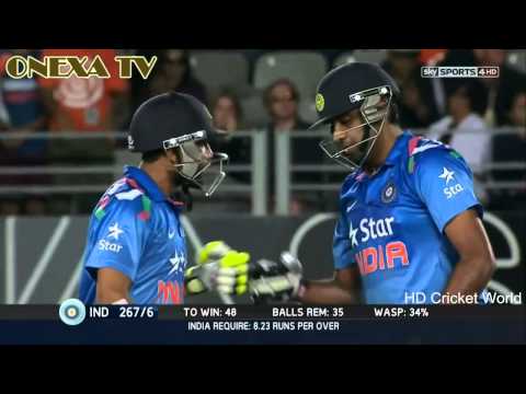 One of the greatest finish ever in cricket history..IND vs NZ