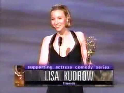 Lisa Kudrow wins 1998 Emmy Award for Supporting Actress in a Comedy Series