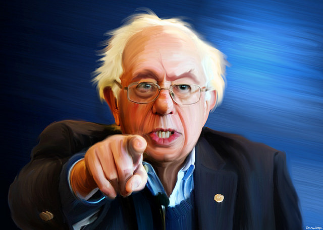 Bernie Sanders - Painting