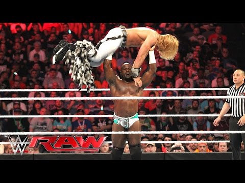 Apollo Crews vs. Tyler Breeze: Raw, April 4, 2016