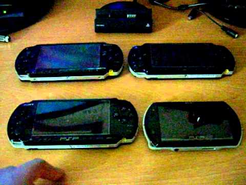 PSP 1000 vs PSP 2000 vs PSP 3000 vs PSP Go (N1000)