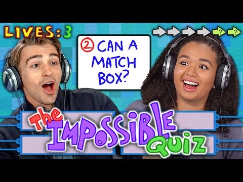 THE IMPOSSIBLE QUIZ (REACT: Gaming)