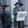 Padraig Pearse reads the Proclamation in Rebellion