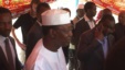 Chad President Idriss Deby at his polling station in the second district of N&#39;Djamena, Chad, April 10, 2016.