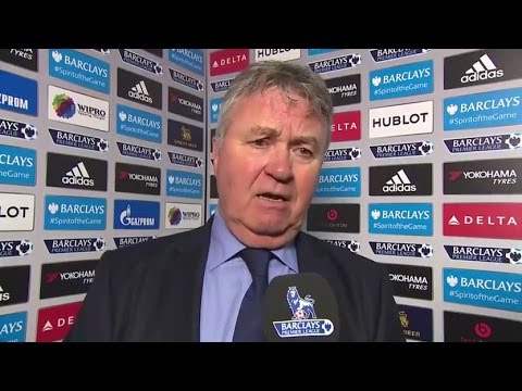 Chelsea 2-2 West Ham - Guus Hiddink Post Match Interview - Pleased By Entertaining Game