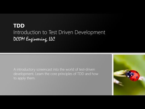 Introduction to Test Driven Development (TDD) in .NET