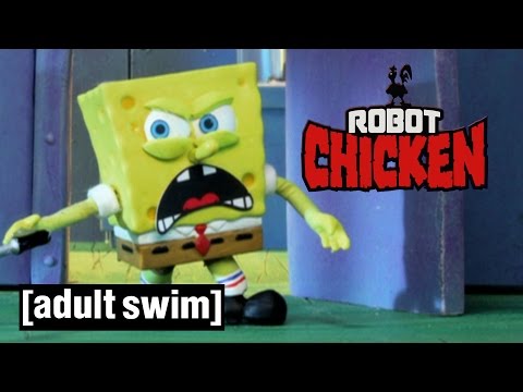 SpongeBob SquarePants learns the truth | Robot Chicken | Adult Swim