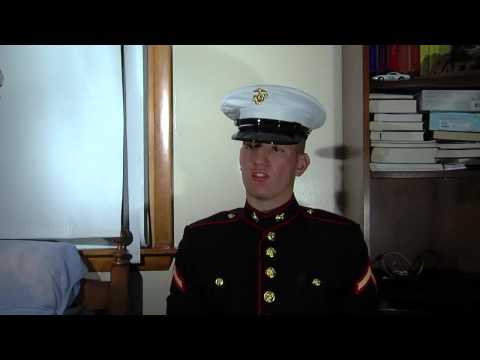 Private First Class Vasiloff of the U.S Marine Corps