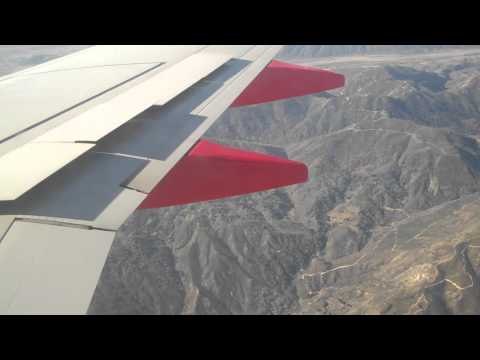 Southwest Airlines Boeing 737 landing at Ontario Airport, California HD 720p