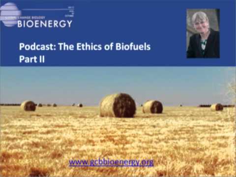 GLOBAL CHANGE BIOLOGY - BIOENERGY (Wiley-Blackwell): The Ethics of Biofuel - Part 2 of 2