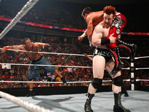 Raw: John Cena & Evan Bourne vs. Sheamus & Edge