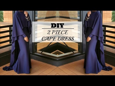 DIY | How to Make a Cape Maxi Dress